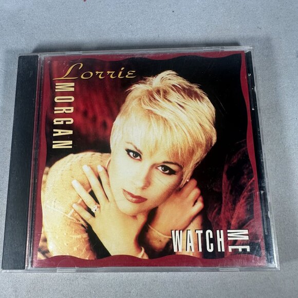 Lorrie Morgan Watch Me CD 1992 Country Music Album BNA Records - Picture 1 of 3